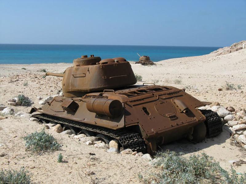 Atrascaronanās vieta Jemena Autors: LVspoks Dabas pārņemtie tanki