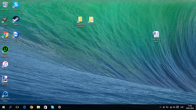 Jauns dizains līdzīgs Windows... Autors: Fosilija Lietas, kas man patīk Windows 10