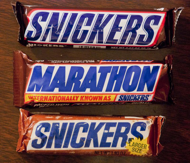 Marathon tagadējā Snickers... Autors: Fosilija Mūsdienu bērni šo nesapratīs