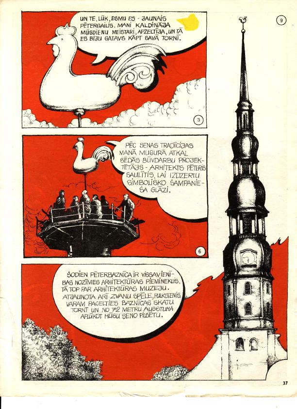  Autors: Ilmārs Spricis 2.daļa komiksam, jeb "Es-Pētergailis"