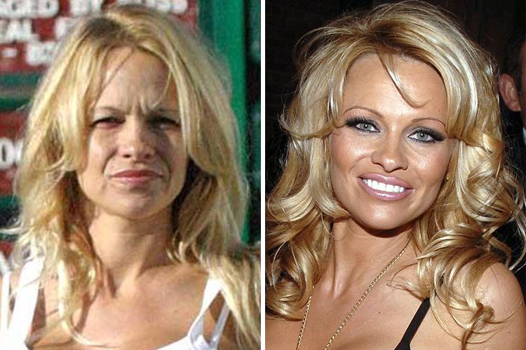 Pamela AndersoneKurscaron gan... Autors: Geimeris Kādas izskatās slavenības bez kosmētikas!