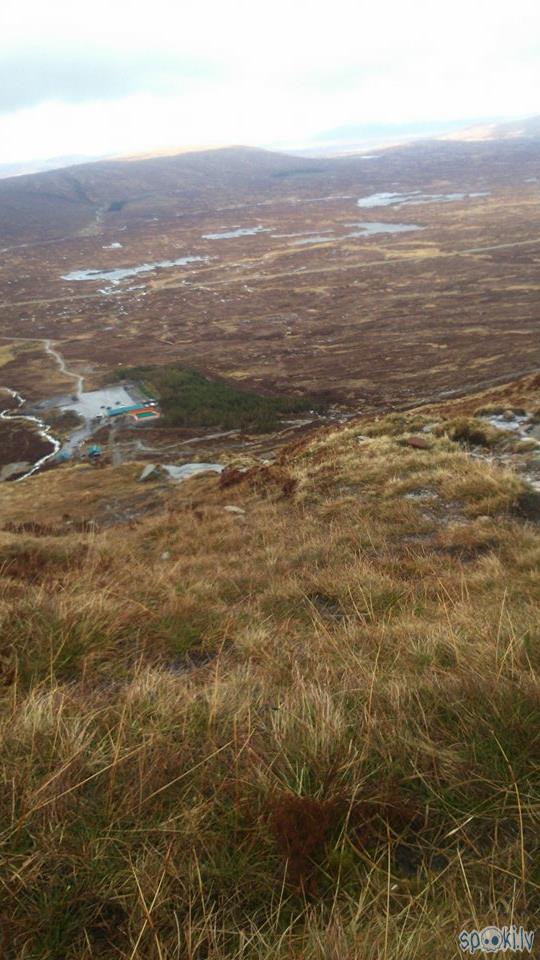 Te es biju uzkāpis 1200 metru... Autors: Testu vecis Ceļojums pa Skotiju