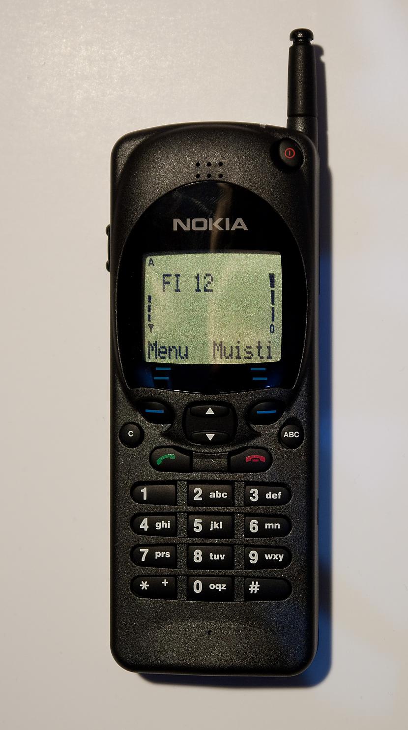 Nu ko pirmā Noķele 2110 ... Autors: Gints 3 Nokia no 1995 - ???