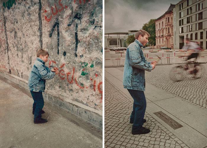 Kristofers pie Berlīnes sienas... Autors: Geimeris Kāds tu izskatīsies nākotnē?