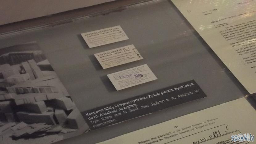 Vilciena biļetes kas tik... Autors: Fosilija Es tur biju, es to redzēju - Aušvices koncentrācijas nometne Birkenau #1