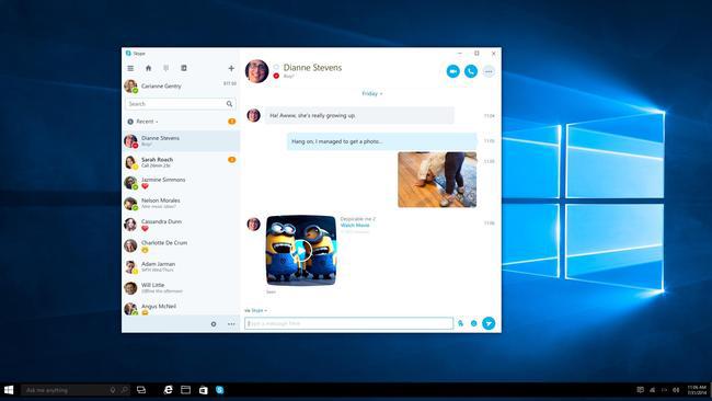 Microsoft izlaidīs universālu Skype aplikāciju Windows 10 platformai