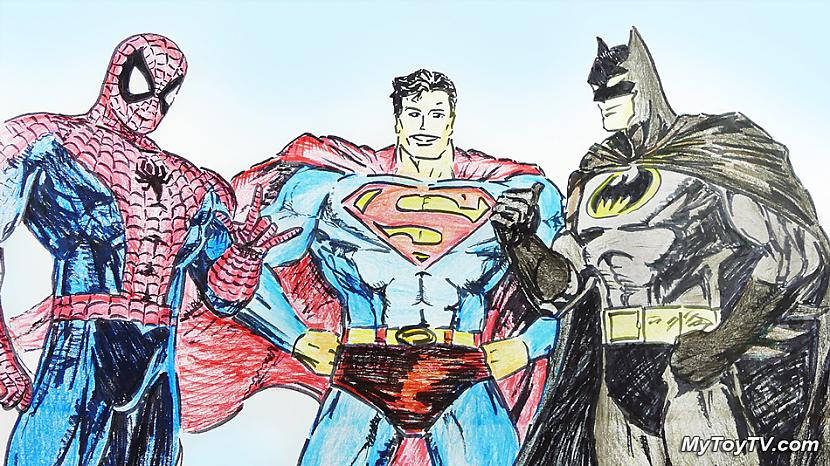 Spaidermens Supermens un... Autors: tuktak 3 supervaroņi