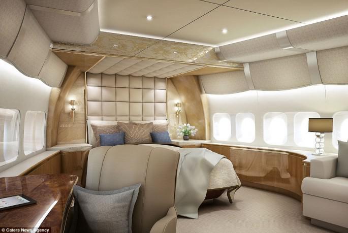 VĒL VIENA guļamistaba Autors: matilde Miljardieris iztērēja 600$ miljonus, lai uzfrišinātu savu privāto lidmašīnu