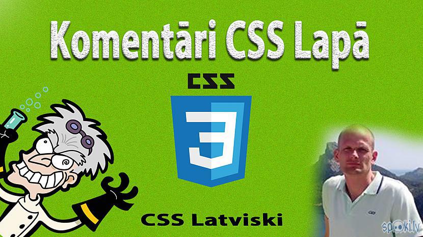 Kā pievienot komentārus CSS lapu kodā