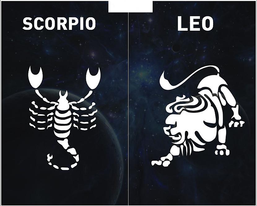 SKORPIONS  LAUVALai gan... Autors: kaķūns Zodiaka zīmes, no kurām veidojas perfekti pāri!