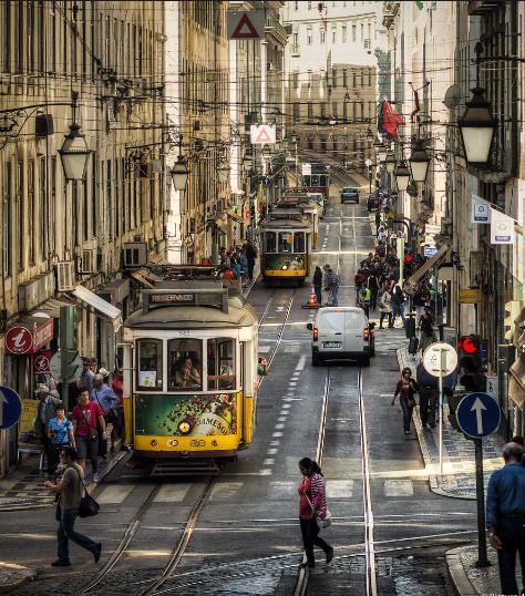 Braucot ar 28 marscaronrutu ir... Autors: sisidraugs Lisabonas tramvaji