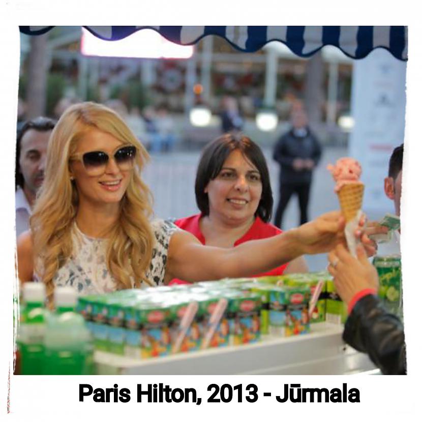 Paris Hilton ierodas Rīgā un... Autors: ghost07 13 Pasaules slavenības, kas apmeklējušas Latviju