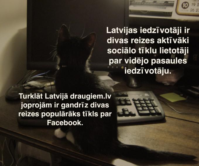 Par spīti tam ka Facebook... Autors: Fosilija 19 fakti par Latviju!