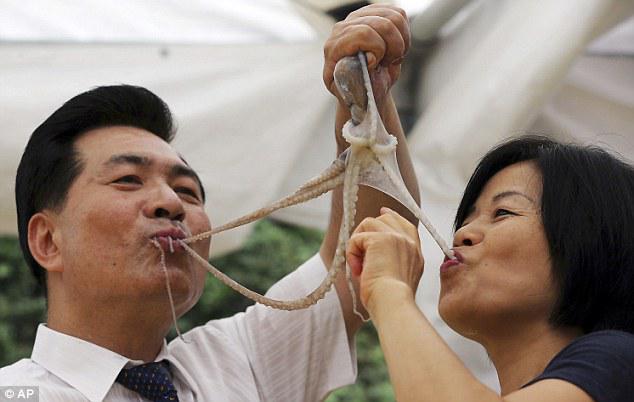 Korejā astoņkājus ēd dzīvus Autors: fimint Vai tu zināji? 2