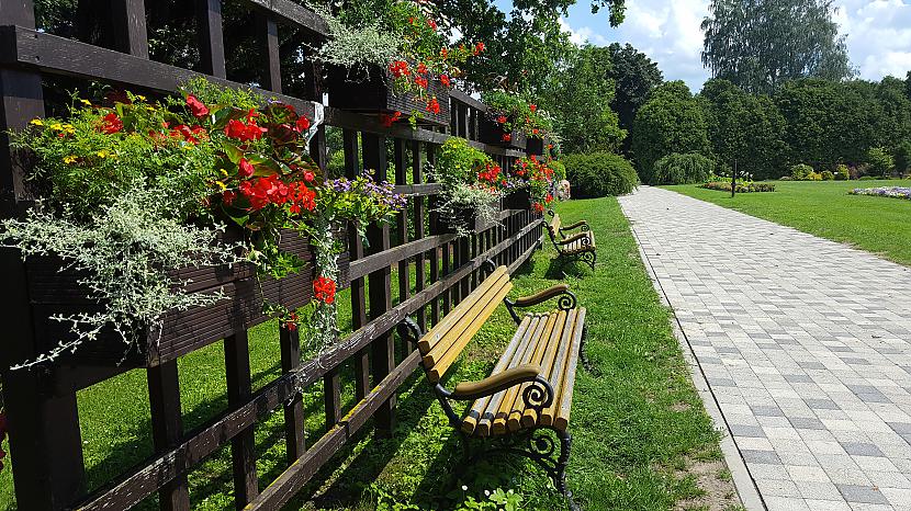 Puķu sēta Autors: ghost07 Apmeklēju Salaspils botanisko dārzu