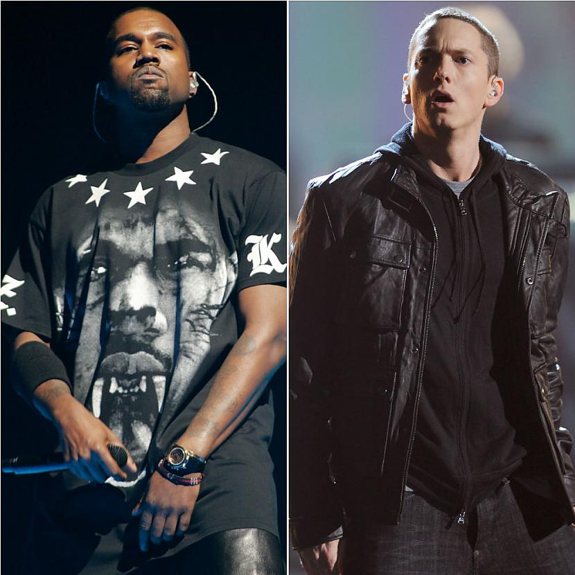 Kanye West pārrakstīja visu... Autors: bananchik Nedzirdēti fakti par Eminem. #3
