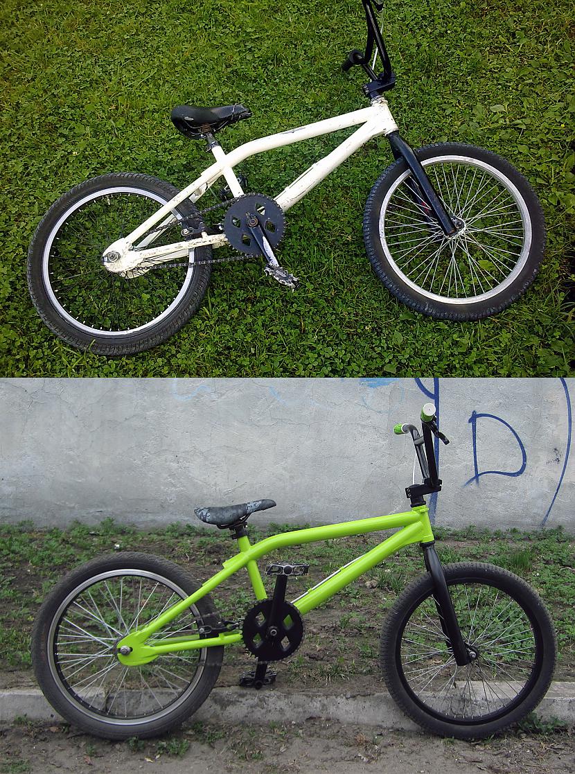 Pirms un pēc Kādus pāris gadus... Autors: shadow118 BMX pārvērtības