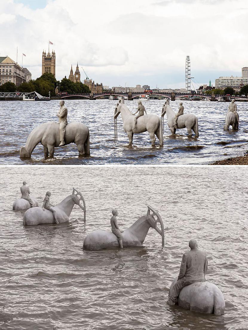 Londona Autors: matilde 15+ fantastiskas skulptūras pasaulē