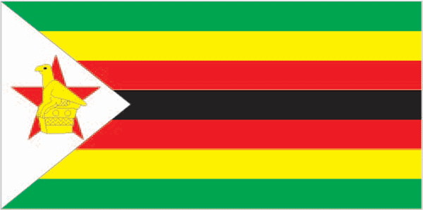 Zimbabves karogs Autors: GDP197 197. valsts - Zimbabwe