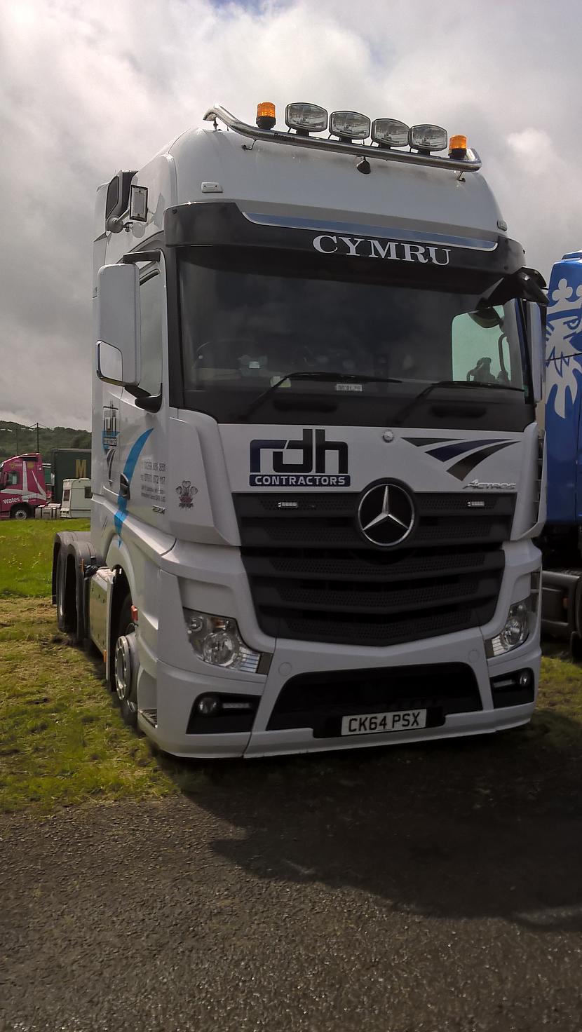 Mercedess Actross  RDH Autors: Keisss@speles All Wales Truck Show 2016