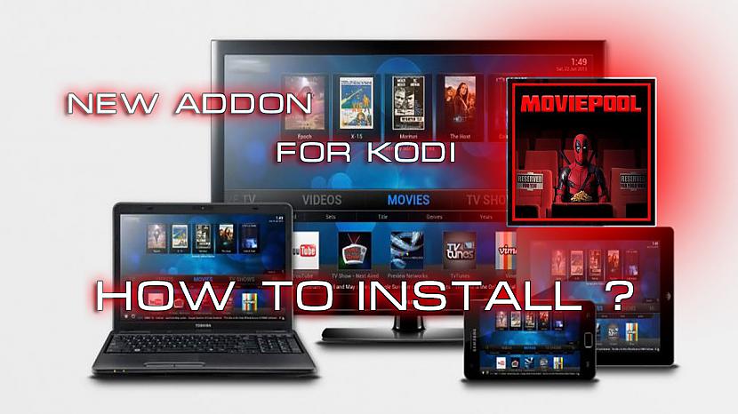 Jauns KODI addons MOVIE POOL. Kā uzinstalēt?