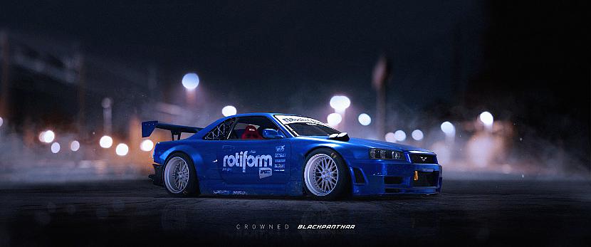  Autors: CEE CHANNEL BlackPanthaa's Rocket Bunny Skyline R34