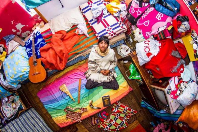La Paz Bolīvija Autors: 100 A Šīs bildes parāda cilvēku guļamistabas visā pasaulē!