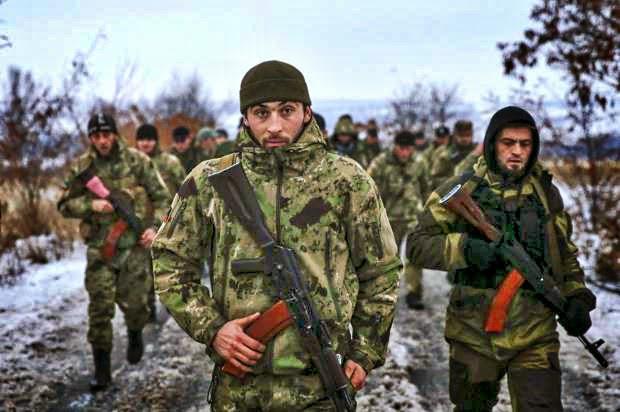 Čečenu brīvprātigie soļo preti... Autors: Heroīns14 Valstis, kurās Krievija ir ielīdusi neaicināta