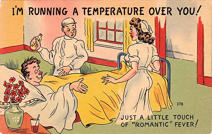 Tamā ka nabaga slimnieciņus... Autors: Raziels Kam ienāca prātā izmērīt temperatūru???