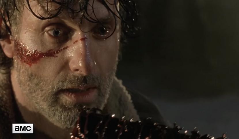 Attēlā redzams Riks pēctam kad... Autors: Čarizards The Walking Dead: Season 7 - Episode 1. Pārskats