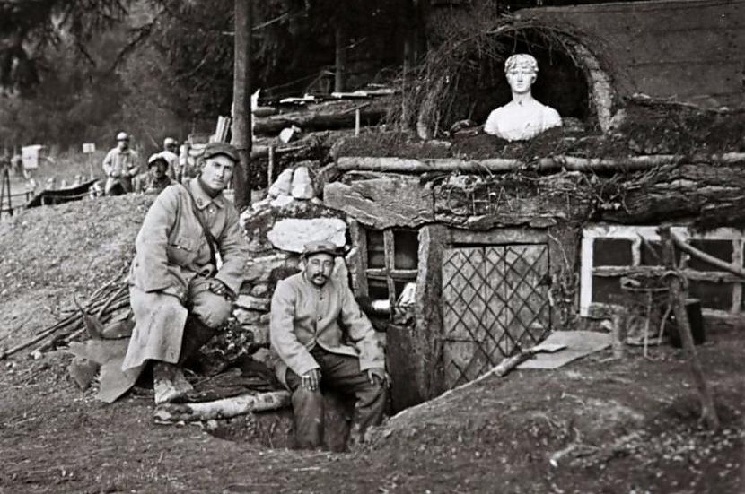 Franču zemnīca quotThe... Autors: Lestets Retas bildes no 1. pasaules kara ierakumiem