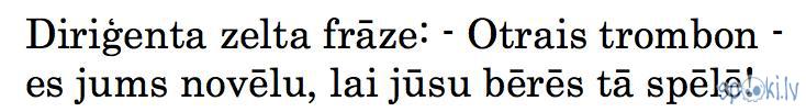  Autors: Liver Spoki joko