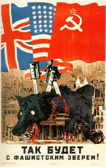 Staļina laika plakāts... Autors: Fosilija PSRS laiki (2. daļa)