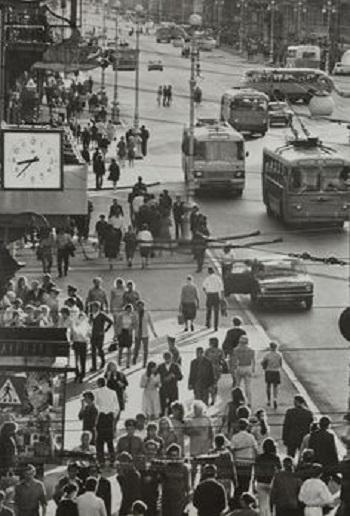 Ikdiena Maskavas ielās 60tajos Autors: Fosilija PSRS laiki (3. daļa)