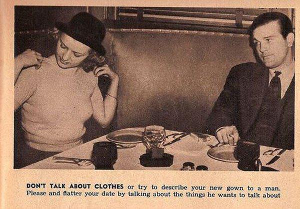 Nerunā par apģērbu vai... Autors: EV1TA Iepazīšanās ceļvedis sievietēm no 1938. gada