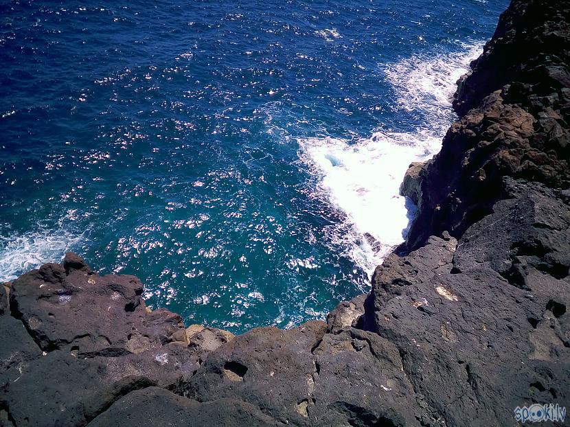 Pie ūdenskas izskatās tik zils... Autors: ferbi Fuerteventura, ceļojam paši. 1. daļa