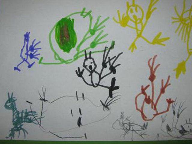 Spoks dzenas pakaļ Skubijam... Autors: baarnijs03 15 divdomīgi bērnu zīmējumi, kurus ir vērts aplūkot divreiz!