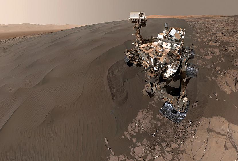 NASA izpētes robota Curiosity... Autors: WhatDoesTheFoxSay 2016. gada 35 spēcīgākie foto.