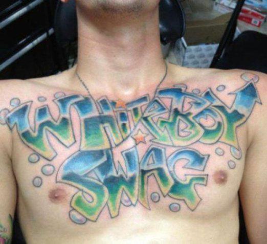 Baltās puikas swags Autors: Fosilija Gribi tetovējumu? Smelies idejas no šiem cilvēkiem!