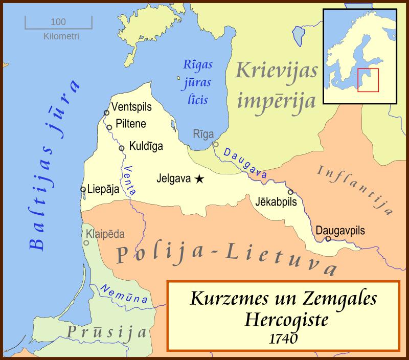 Pēc Livonijas kara beidza... Autors: Fosilija Kurzemes un Zemgales hercogiste.