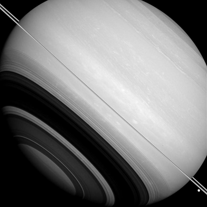 Saturna gredzeninbspno 0 grādu... Autors: KALENS Saturns: jauns skatījums