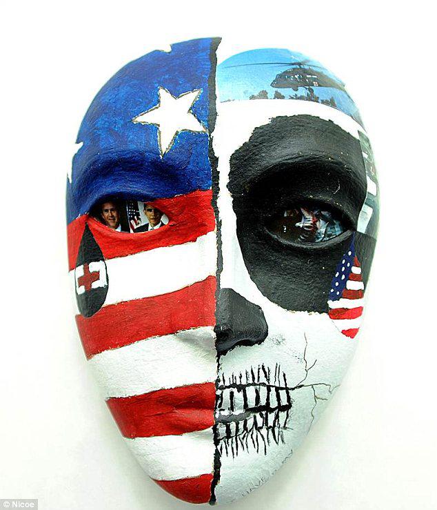 Maska kuru veidojis kara ārsts... Autors: sfinksa Bijušo karavīru veidotās maskas