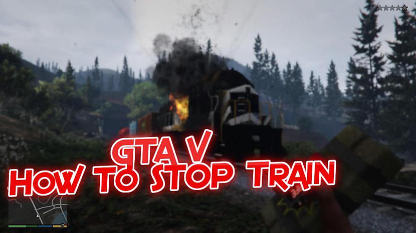  Autors: PlayByNEMESiS GTA V - kā apstādināt Vilcienu!