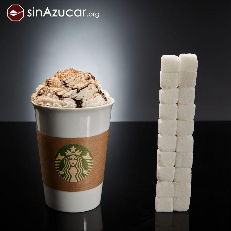 Kafija no Starbucks Salda gan... Autors: Fosilija Cik cukura kubiciņu ir mūsu ikdienā lietojamajiem produktiem?