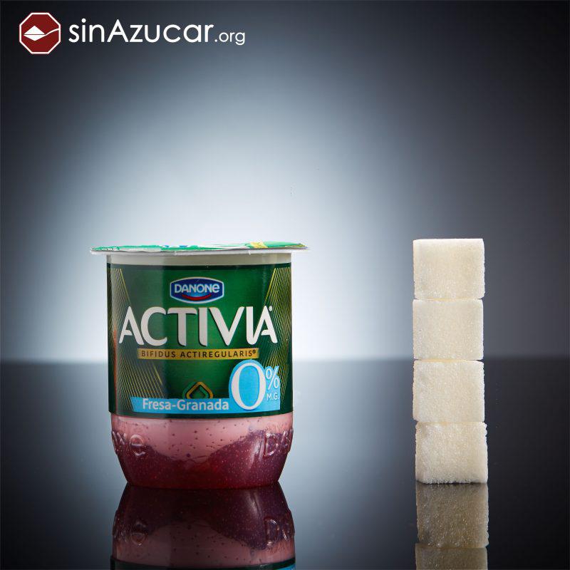 Beztauku jogurts Activia ar... Autors: Fosilija Cik cukura kubiciņu ir mūsu ikdienā lietojamajiem produktiem?