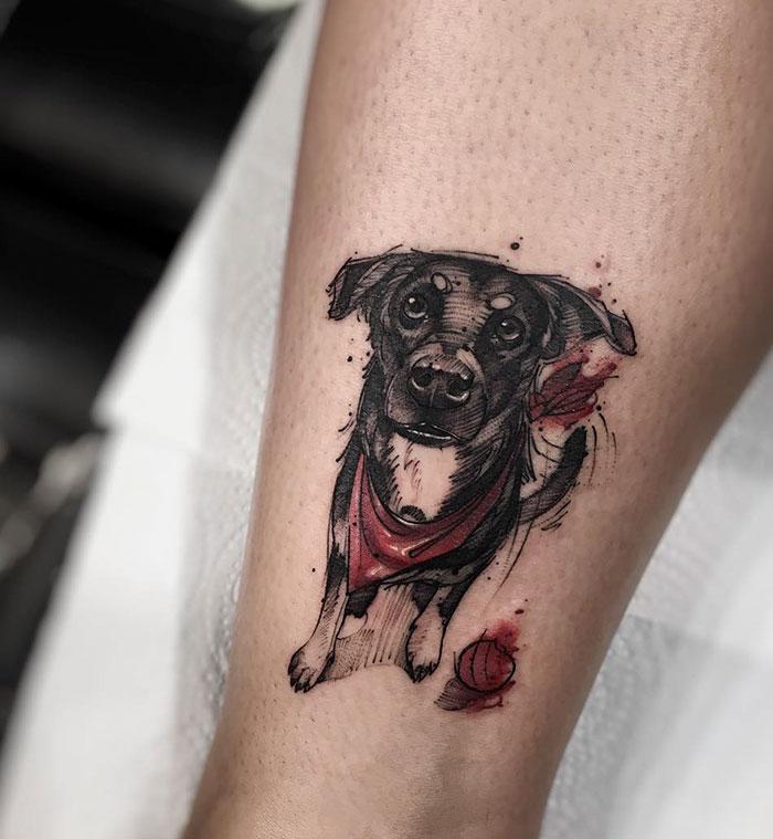  Autors: jade Tetovējumi ar suņiem.