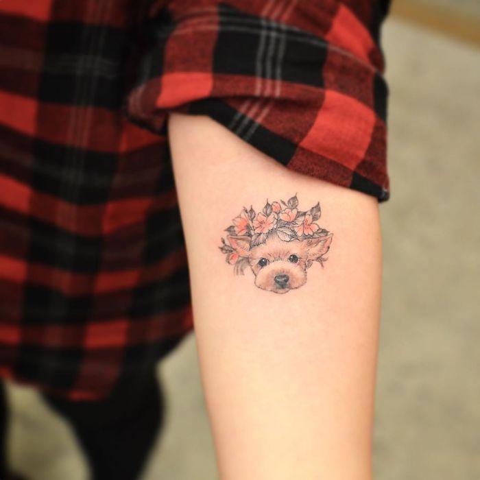  Autors: jade Tetovējumi ar suņiem.