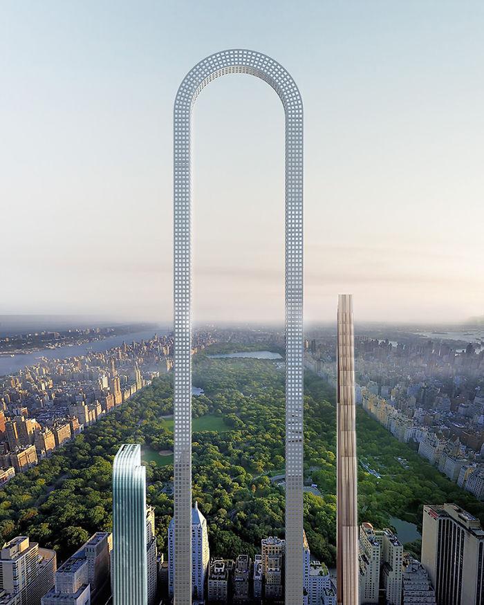 Scaronis ir The Big Bend jeb... Autors: matilde Ņujorkā būvēs pirmo «U» formas debesskrāpi, kas kļūs par augstāko celtni pasaulē