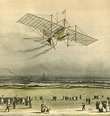 Viljamss Hensons 1841g patentē... Autors: kmihs Tvaika lidaparāti