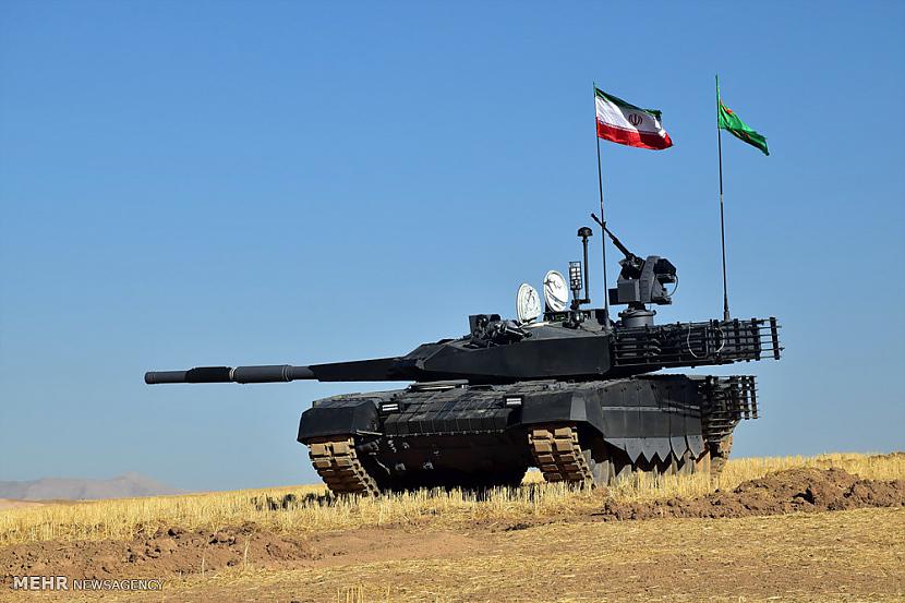 nbsp nbspScaroniem tankiem... Autors: Mao Meow Karrar – jaunais Irānas supertanks!